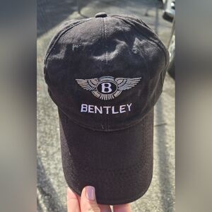 Bentley Black Baseball Hat Cap Cotton Braman Adjustable